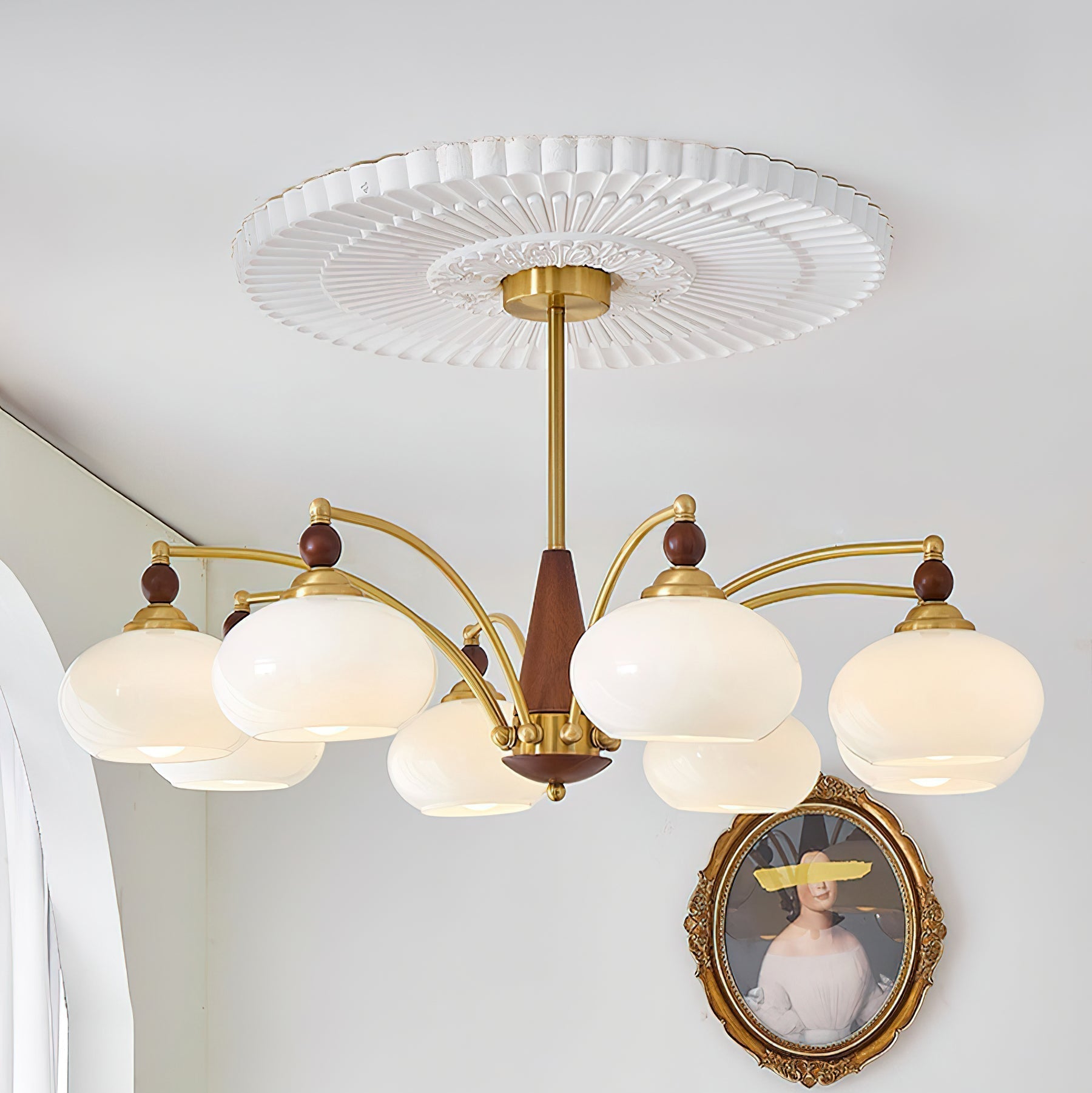 Cluster di Lampadari Retro Charlotte