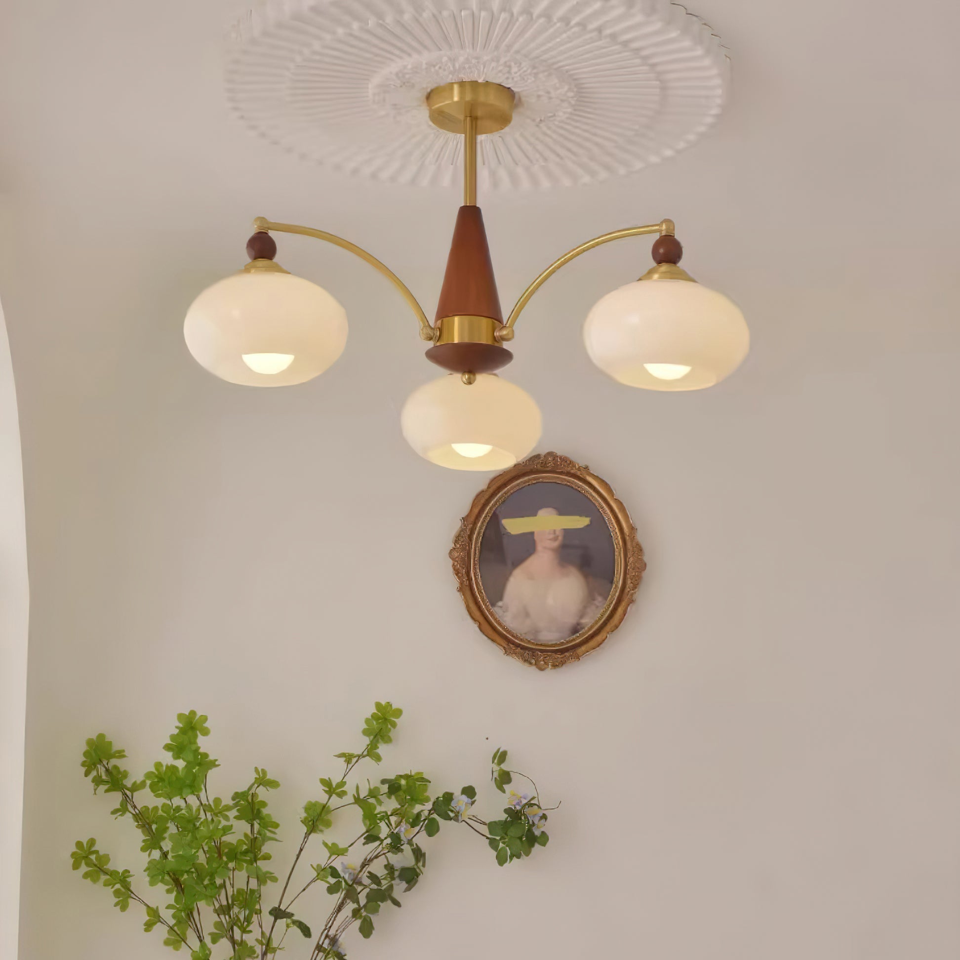 Cluster di Lampadari Retro Charlotte