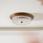 Lampada da soffitto retro a flush