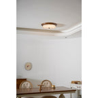Lampada da soffitto retro a flush