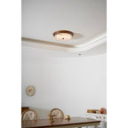 Lampada da soffitto retro a flush