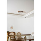 Lampada da soffitto retro a flush