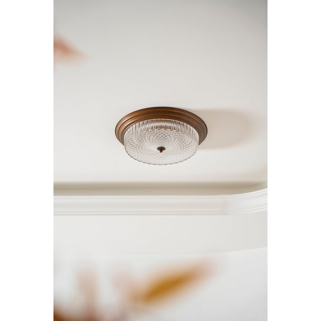 Lampada da soffitto retro a flush