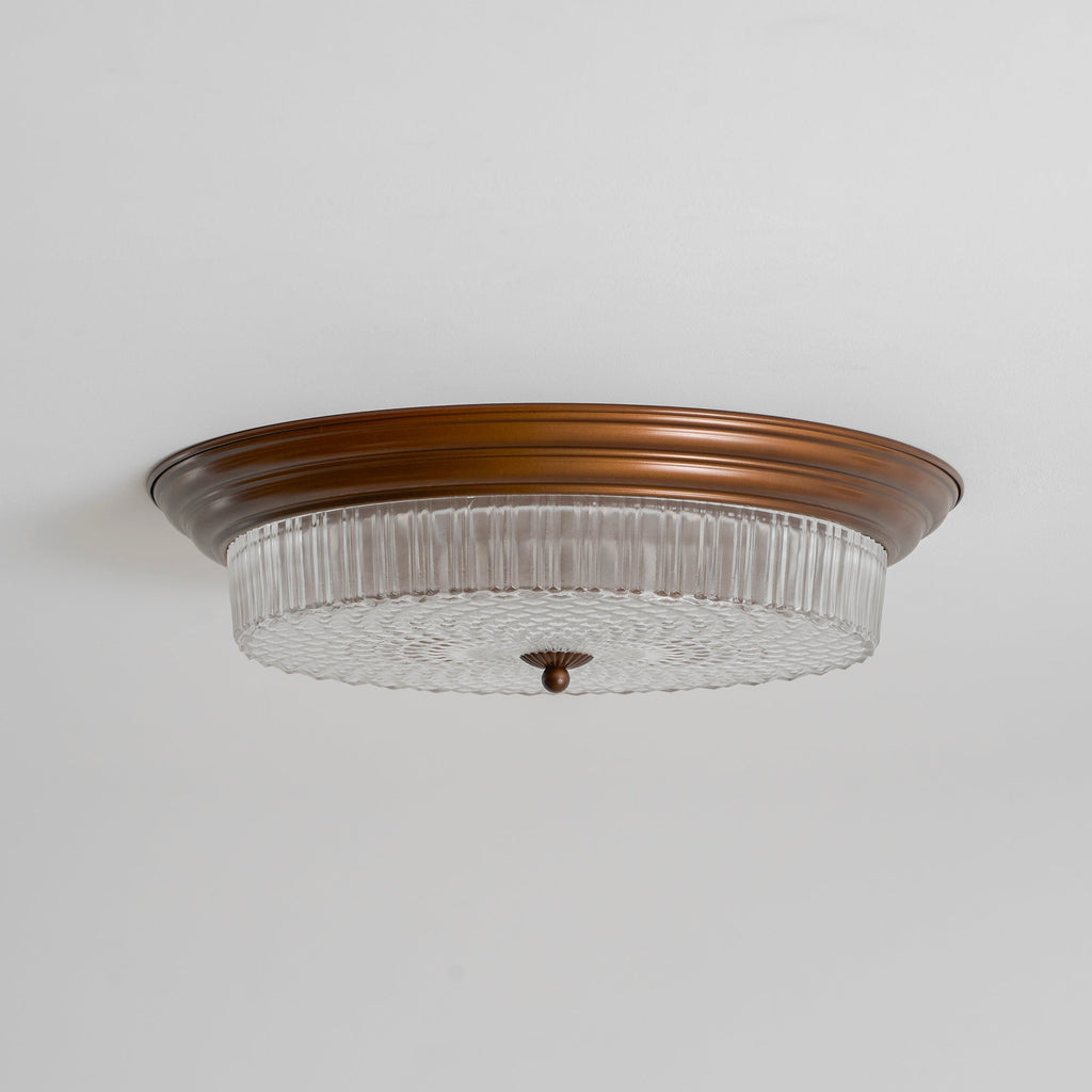 Lampada da soffitto retro a flush