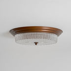 Lampada da soffitto retro a flush