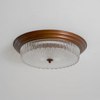 Lampada da soffitto retro a flush