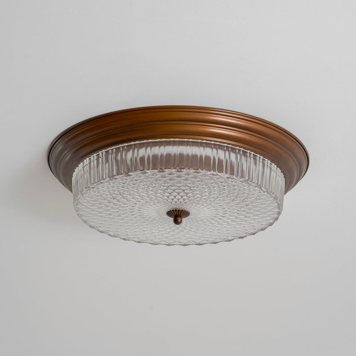 Lampada da soffitto retro a flush