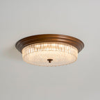 Lampada da soffitto retro a flush