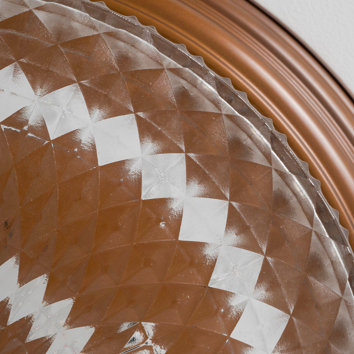 Lampada da soffitto retro a flush