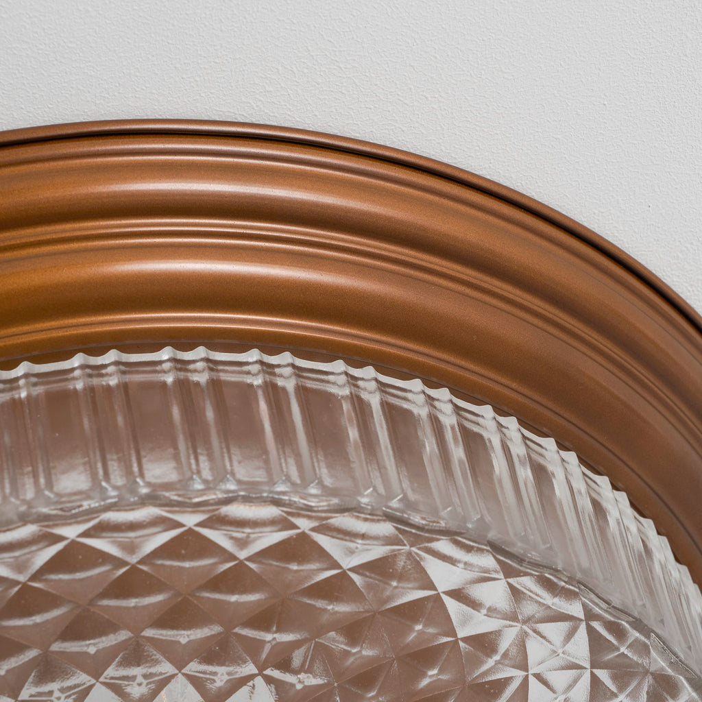 Lampada da soffitto retro a flush