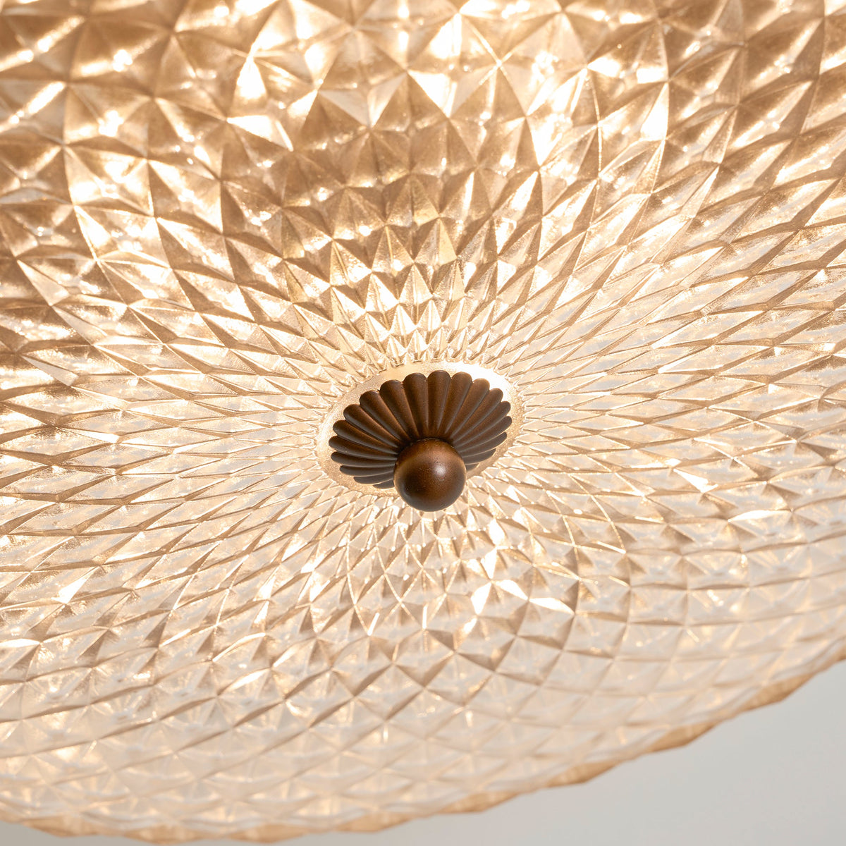 Lampada da soffitto retro a flush