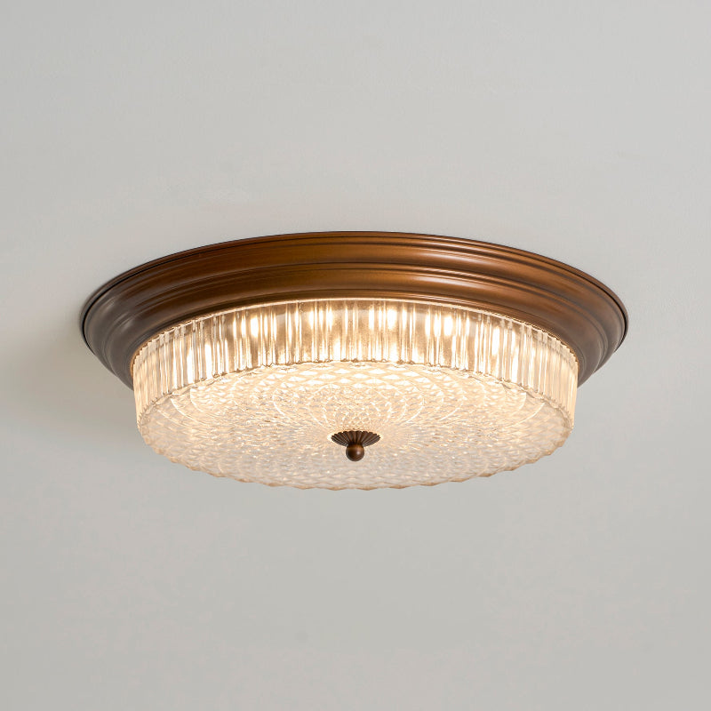 Lampada da soffitto retro a flush