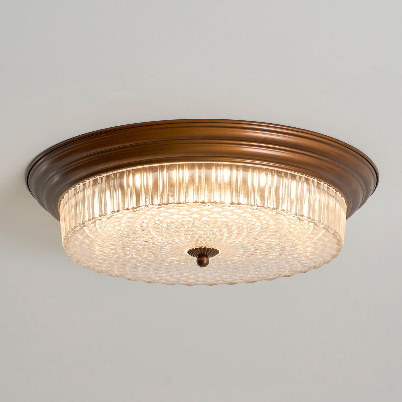 Lampada da soffitto retro a flush