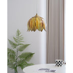 Lampada a sospensione in vetro vintage retro Eraeora