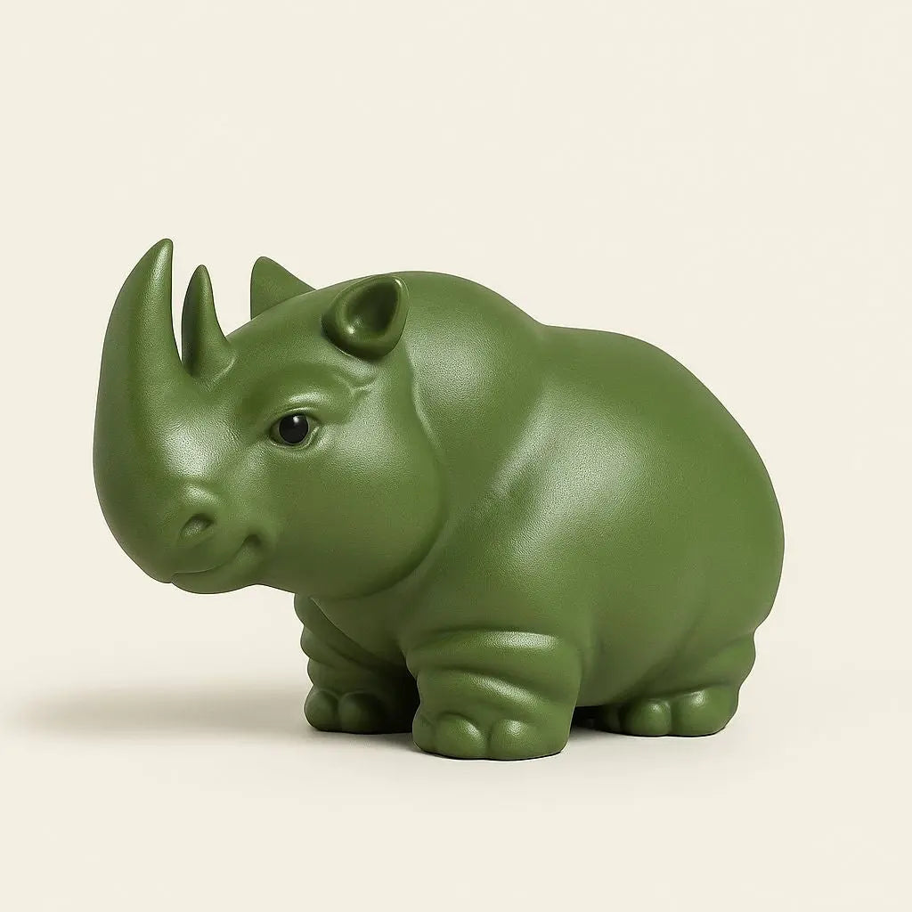 Decorazione in Argilla Rhino per il Tè Sophia