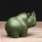 Decorazione in Argilla Rhino per il Tè Sophia