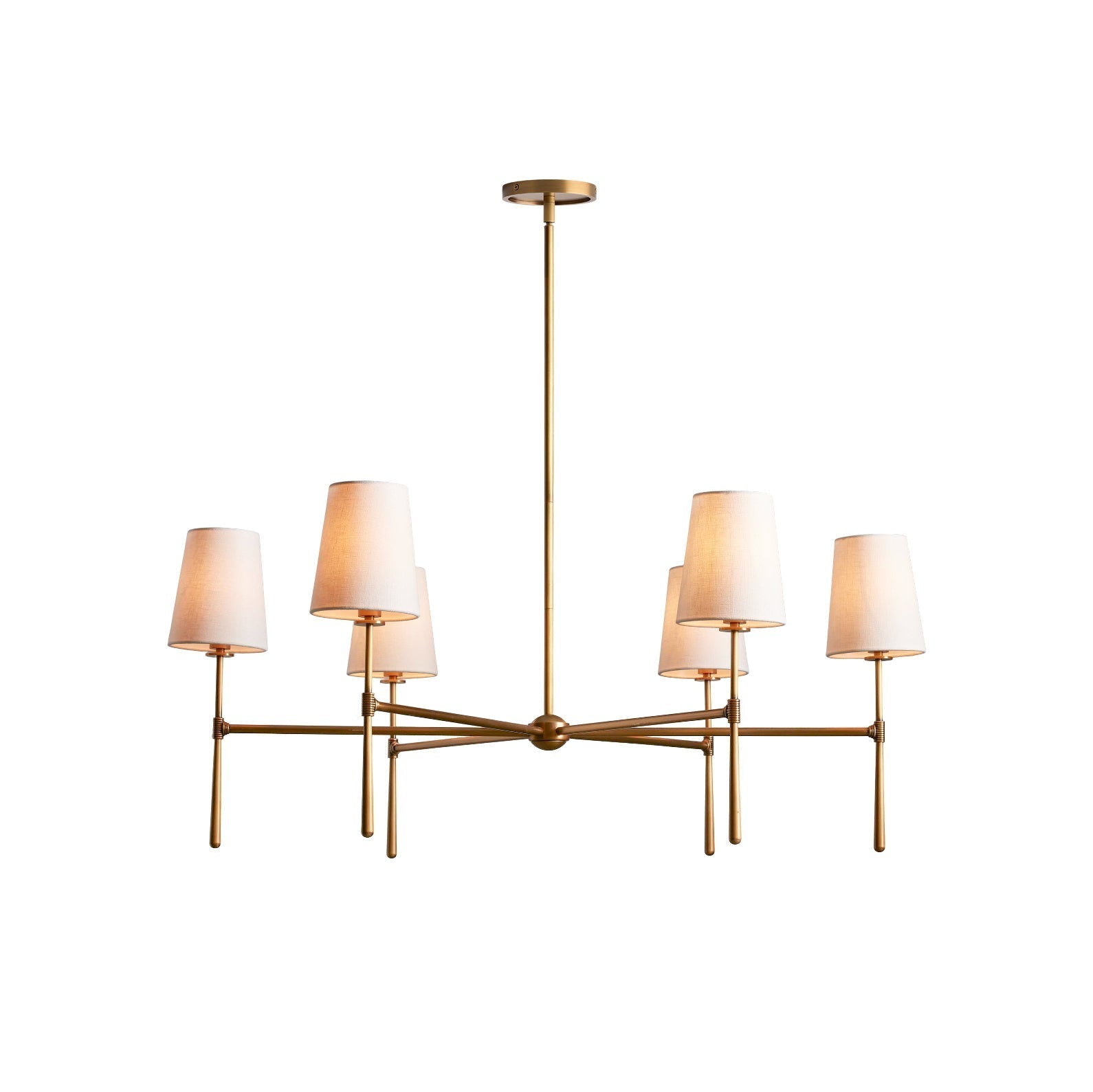 Lampadario Valea 4/6 Teste Mid-century