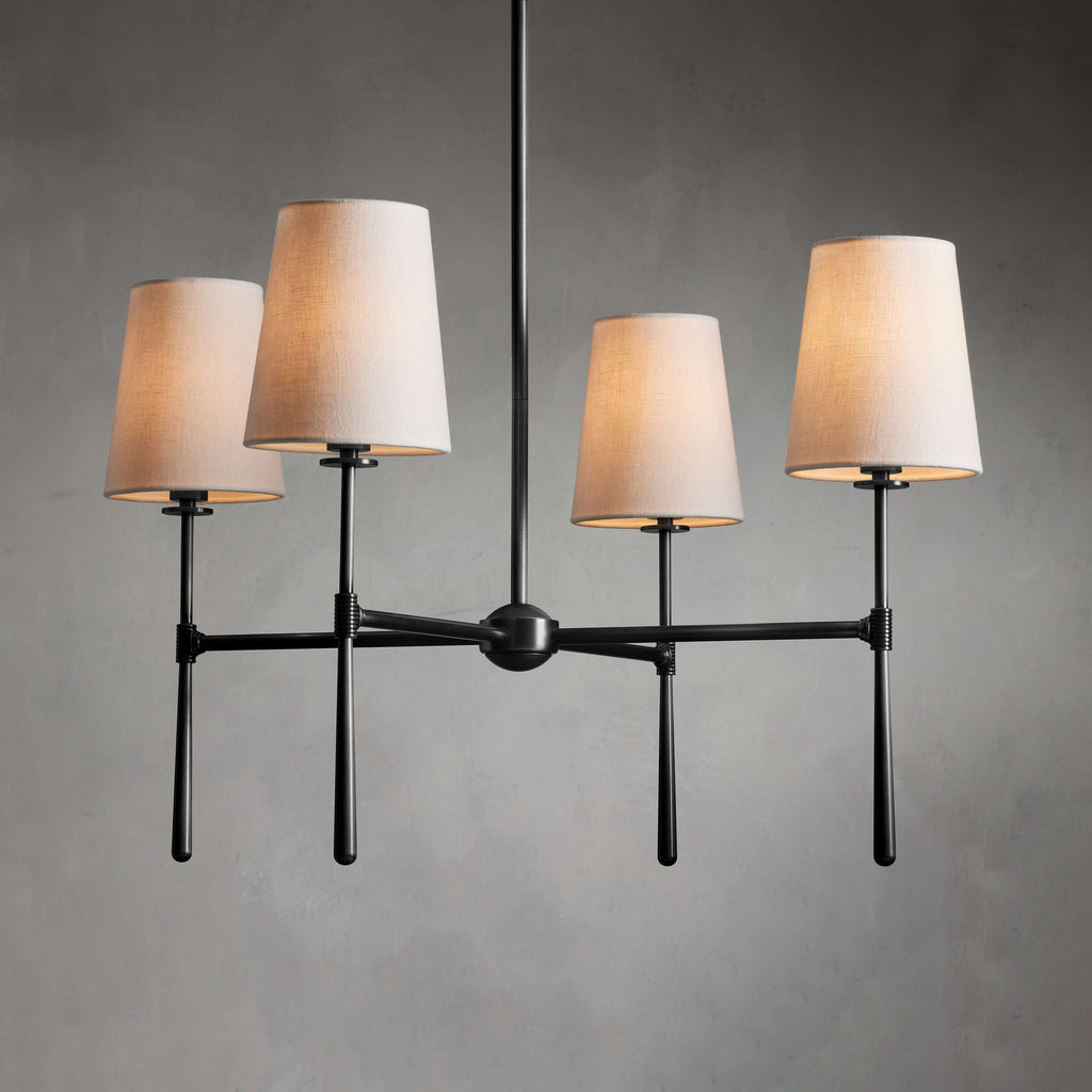 Lampadario Valea 4/6 Teste Mid-century