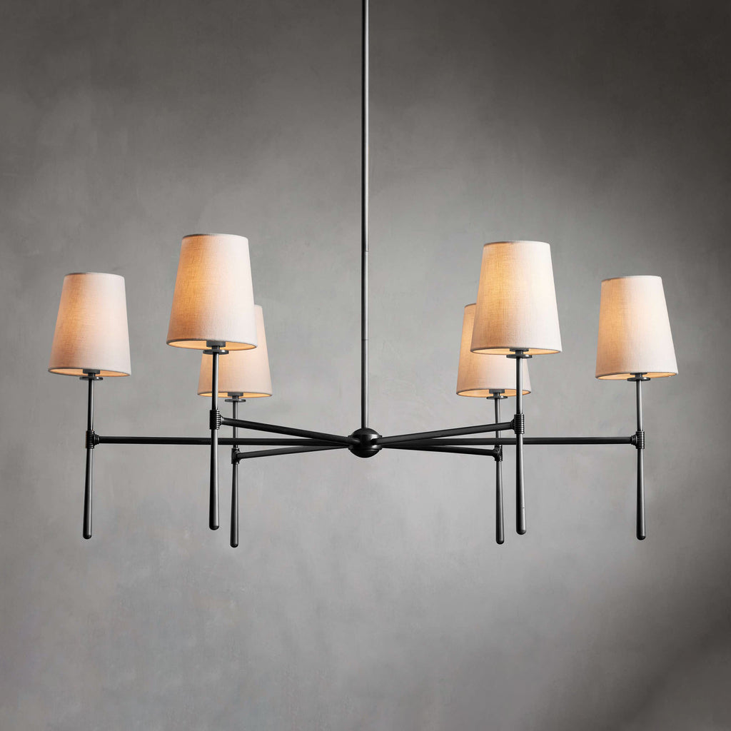 Lampadario Valea 4/6 Teste Mid-century