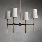 Lampadario Valea 4/6 Teste Mid-century