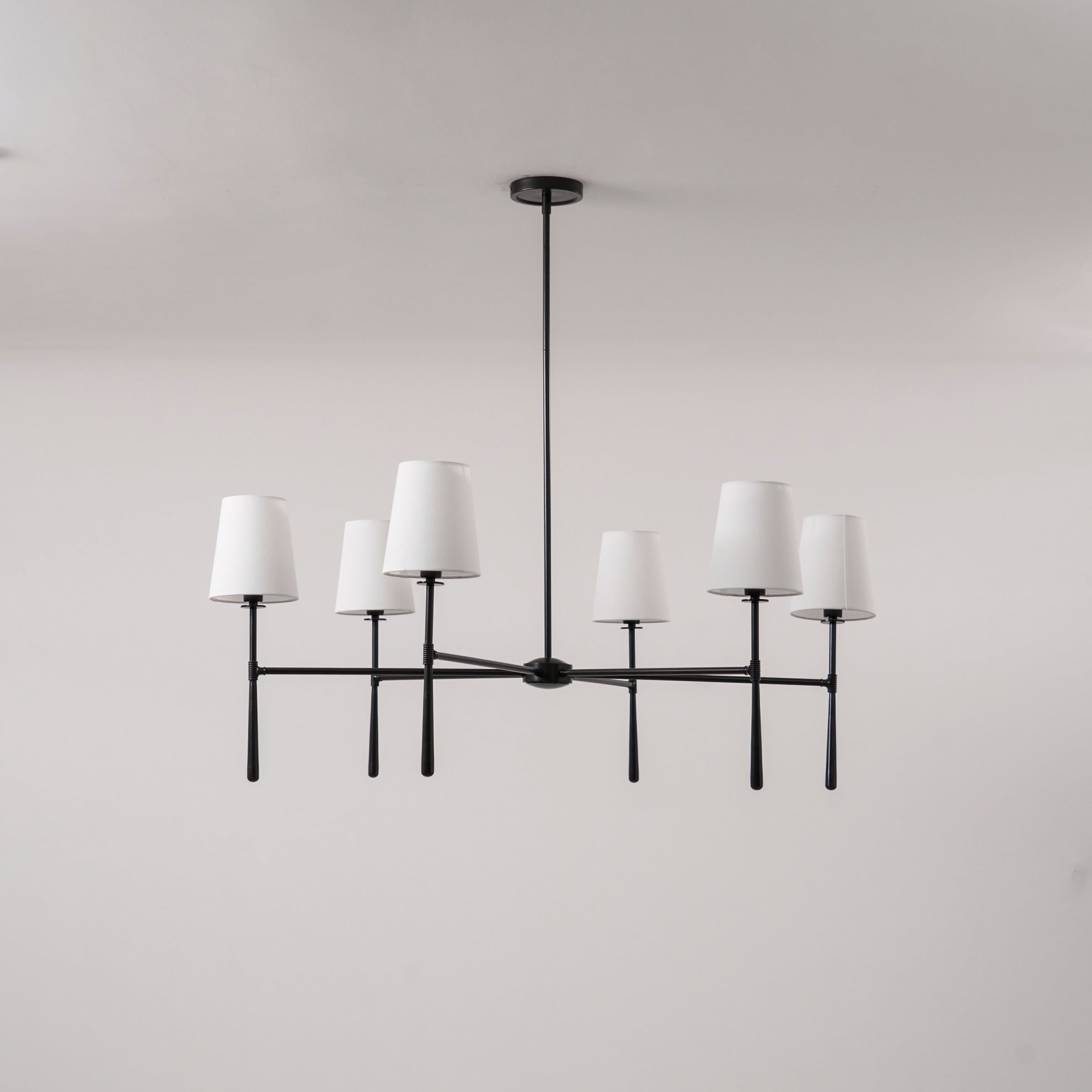 Lampadario Valea 4/6 Teste Mid-century