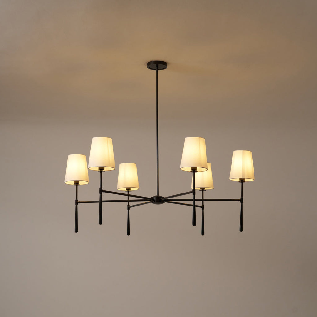Lampadario Valea 4/6 Teste Mid-century