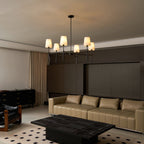 Lampadario Valea 4/6 Teste Mid-century