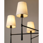 Lampadario Valea 4/6 Teste Mid-century