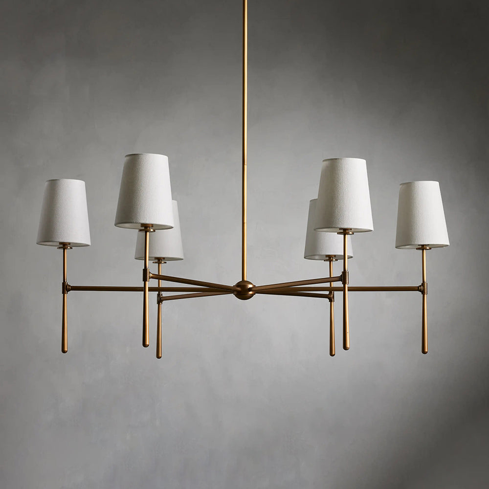 Lampadario Valea 4/6 Teste Mid-century