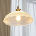 Lampada a sospensione a spirale rigata