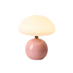 Riko Lampada da Tavolo – Ceramica – Multicolore – 22 cm – Giocosa e Stilosamente per Comodino o Tavolo