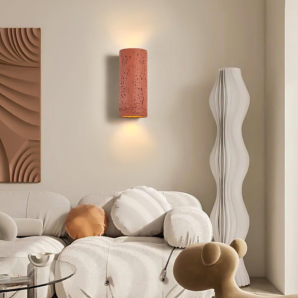 Rinalo Applique – Materiale Composito – Grigio – Cilindrico – Design Moderno