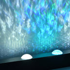 Luce a Parete LED Moderna con Effetto Ripple Acqua Fluente – Visuale Aurora 3D per Camera da Letto o Lounge