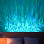 Luce a Parete LED Moderna con Effetto Ripple Acqua Fluente – Visuale Aurora 3D per Camera da Letto o Lounge