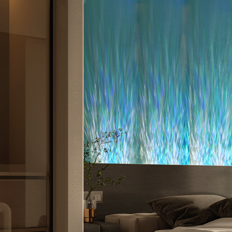 Luce a Parete LED Moderna con Effetto Ripple Acqua Fluente – Visuale Aurora 3D per Camera da Letto o Lounge
