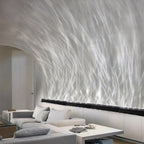 Luce a Parete LED Moderna con Effetto Ripple Acqua Fluente – Visuale Aurora 3D per Camera da Letto o Lounge