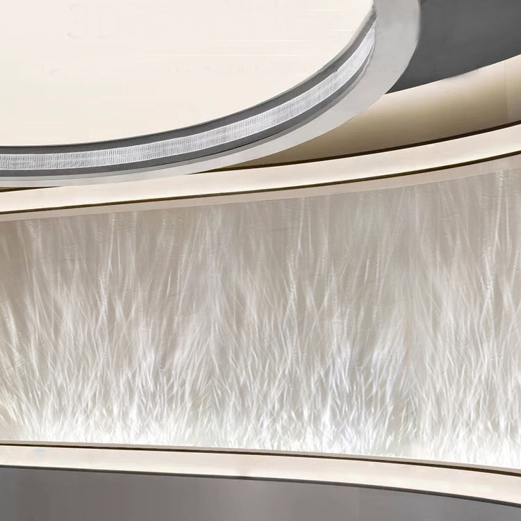 Luce a Parete LED Moderna con Effetto Ripple Acqua Fluente – Visuale Aurora 3D per Camera da Letto o Lounge