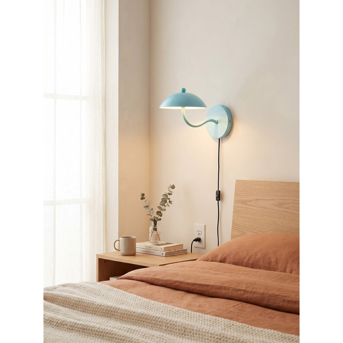 Lampada da Parete Plug-in Ripple