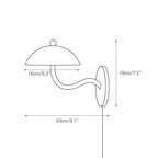 Lampada da Parete Plug-in Ripple