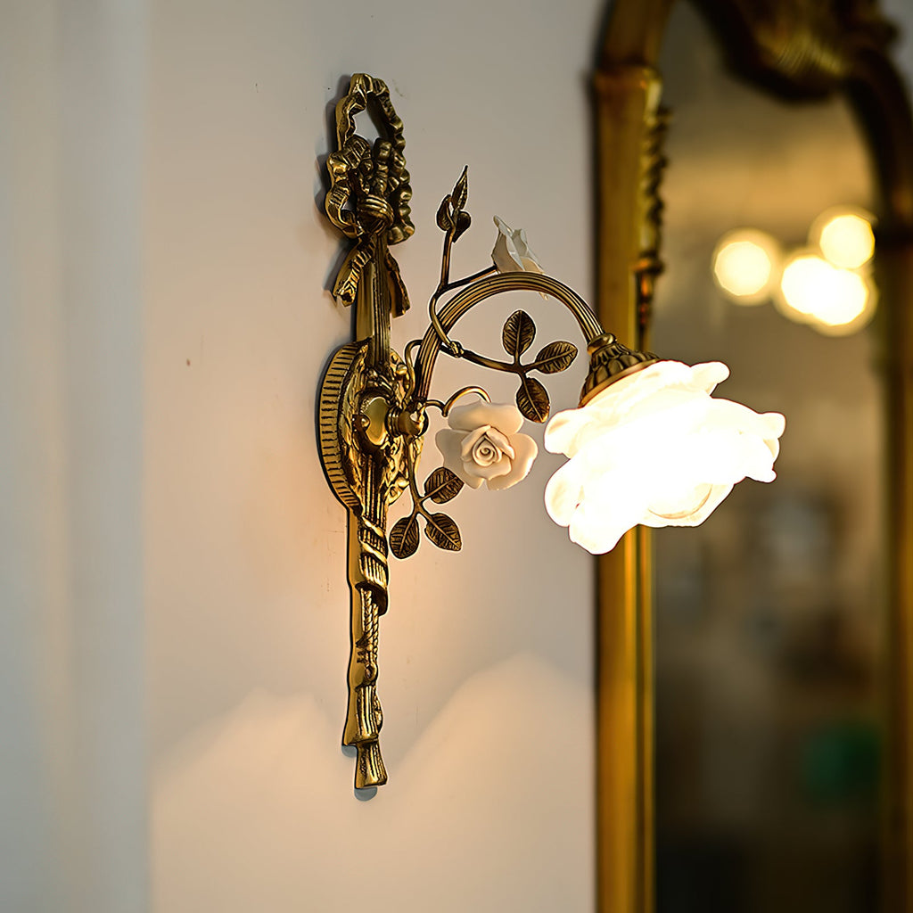 Lampada da Parete Floreale Rosalie