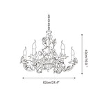 Evelisse Vintage Bianco Lampadario