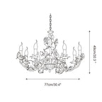 Evelisse Vintage Bianco Lampadario