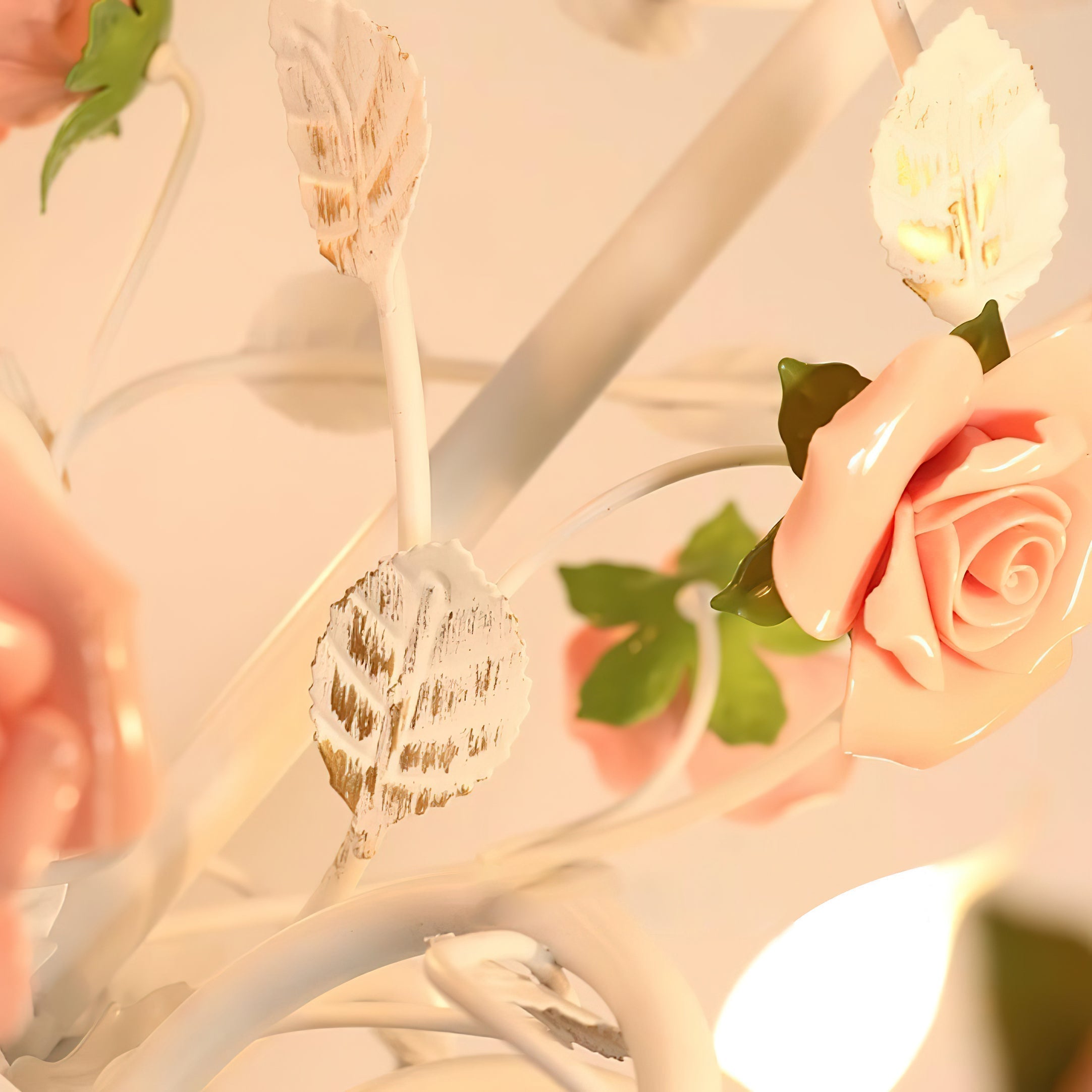 Evelisse Vintage Bianco Lampadario