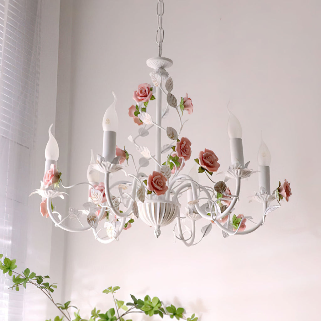 Evelisse Vintage Bianco Lampadario