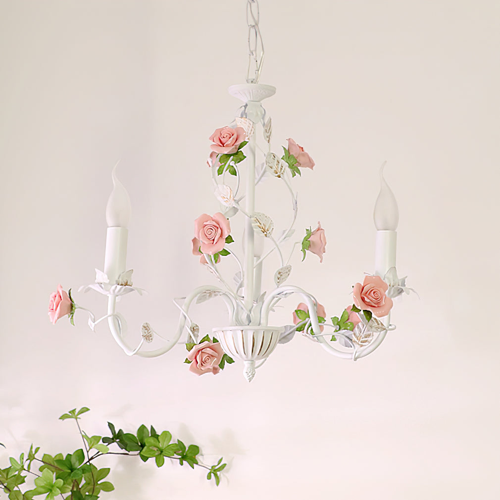 Evelisse Vintage Bianco Lampadario