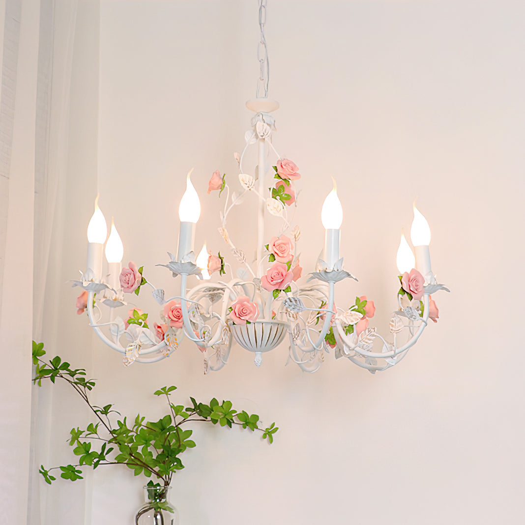 Evelisse Vintage Bianco Lampadario