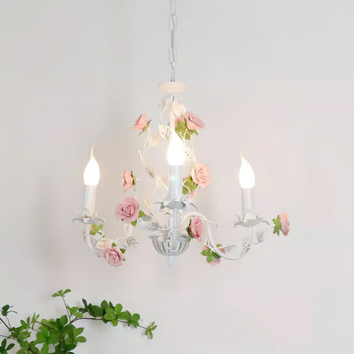 Evelisse Vintage Bianco Lampadario
