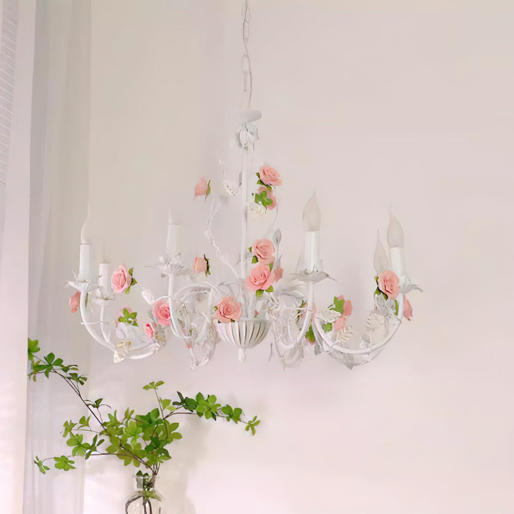Evelisse Vintage Bianco Lampadario