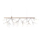 Lampadario LED Firefly in Oro Rosa