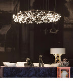 Lampadario LED Firefly in Oro Rosa